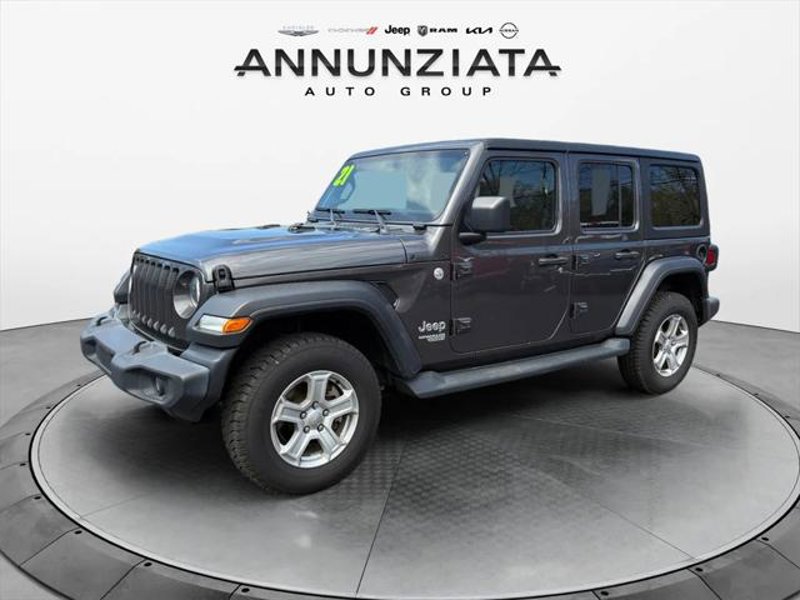 Certified 2021 Jeep Wrangler Unlimited Sport image 1
