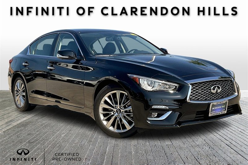 Certified 2022 INFINITI Q50 Luxe w/ Cargo Package image 1