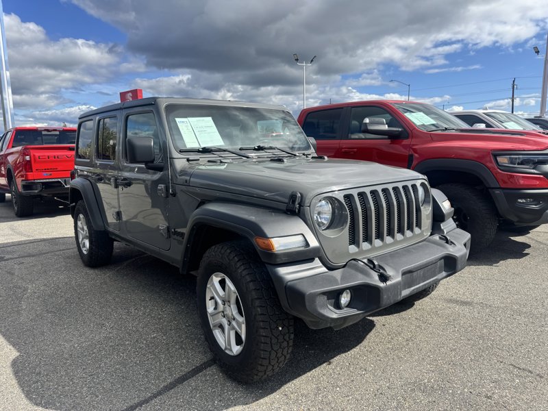 Certified 2021 Jeep Wrangler Unlimited Sport image 1