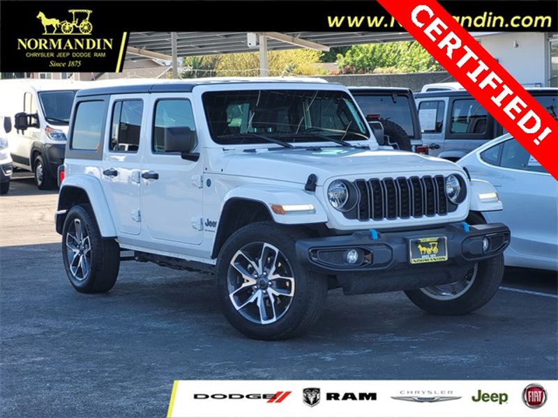 Certified 2024 Jeep Wrangler Unlimited image 1