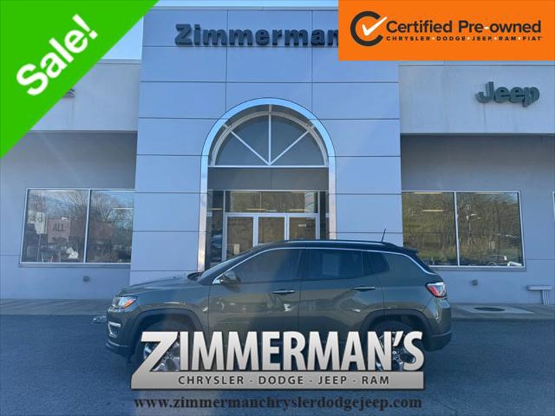 Certified 2021 Jeep Compass Limited image 1