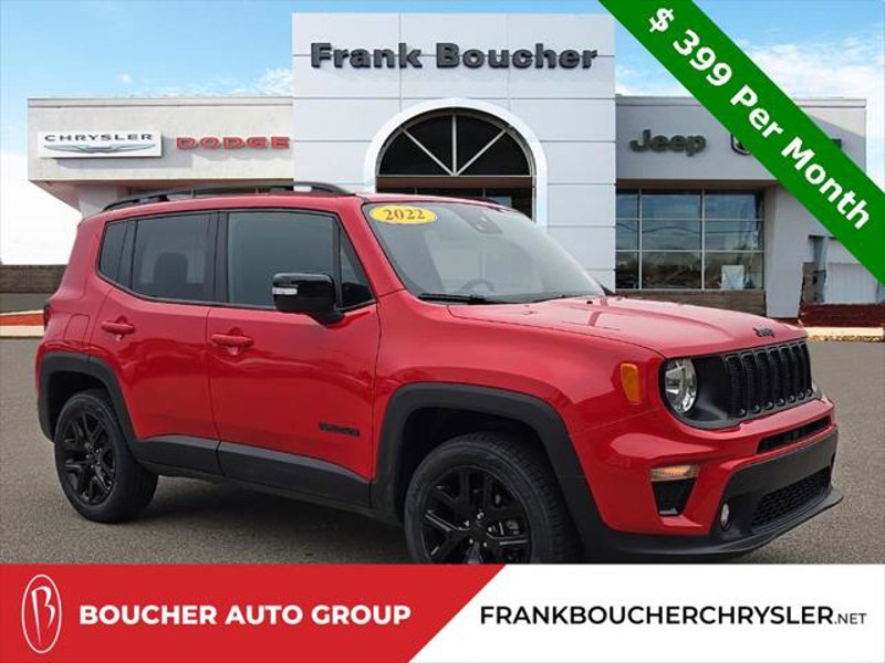 Certified 2022 Jeep Renegade Altitude w/ Convenience Group image 1