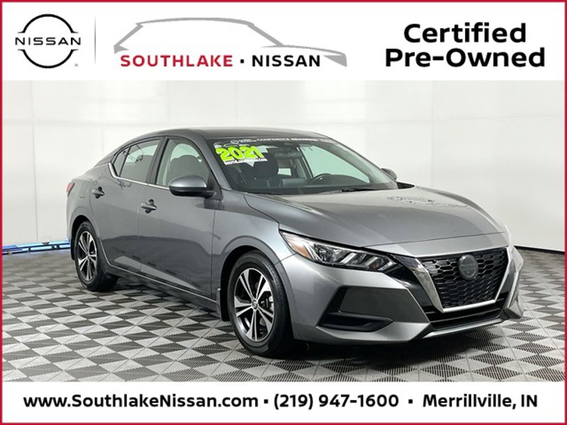 Certified 2021 Nissan Sentra SV image 1