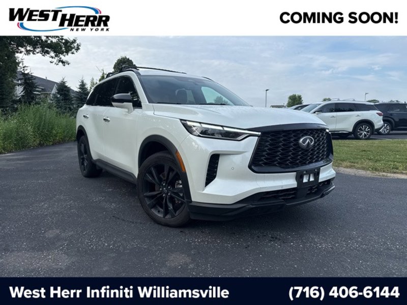 Certified 2025 INFINITI QX60 Luxe w/ Black Edition image 1