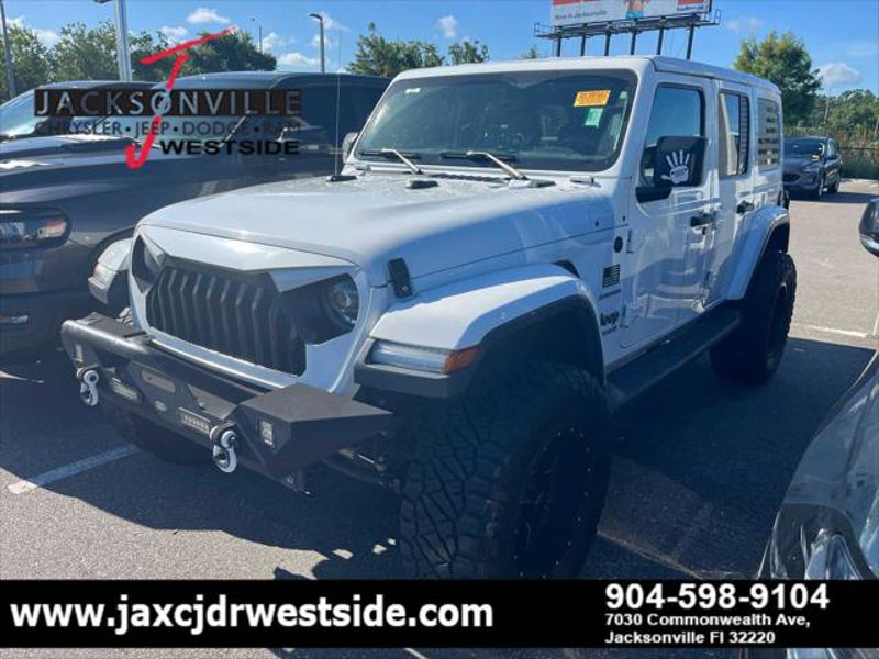 Certified 2020 Jeep Wrangler Unlimited Sahara image 1