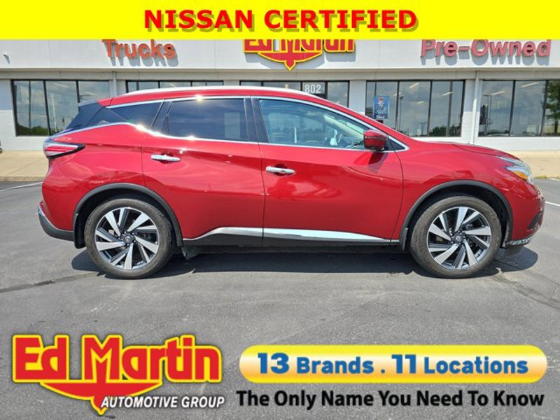 Certified 2016 Nissan Murano Platinum image 1