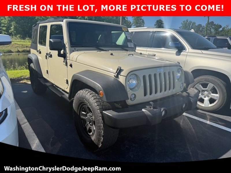 Used 2018 Jeep Wrangler Unlimited Sport w/ Connectivity Group image 1