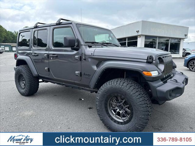 Certified 2021 Jeep Wrangler Unlimited Sport image 1