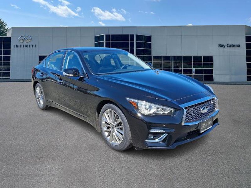 Certified 2022 INFINITI Q50 Luxe w/ Cargo Package image 1