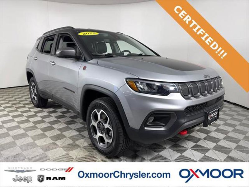 Certified 2022 Jeep Compass Trailhawk w/ Trailhawk Convenience Group image 1