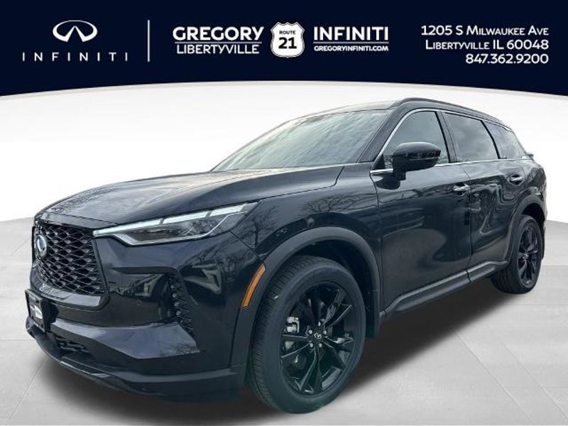 Certified 2025 INFINITI QX60 Luxe w/ Black Edition image 1