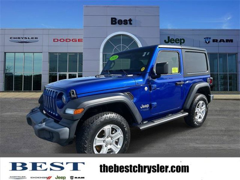 Certified 2019 Jeep Wrangler Sport image 1