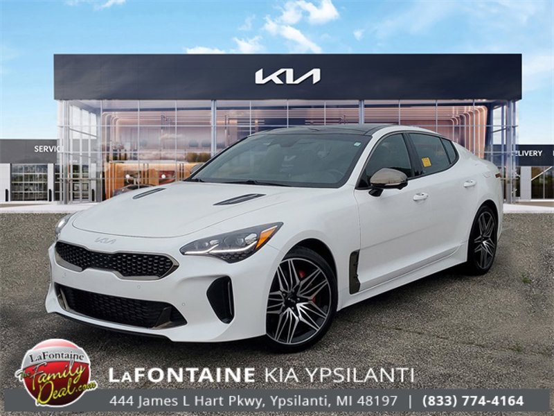 Certified 2022 Kia Stinger GT2 w/ Red Interior Color Package image 1