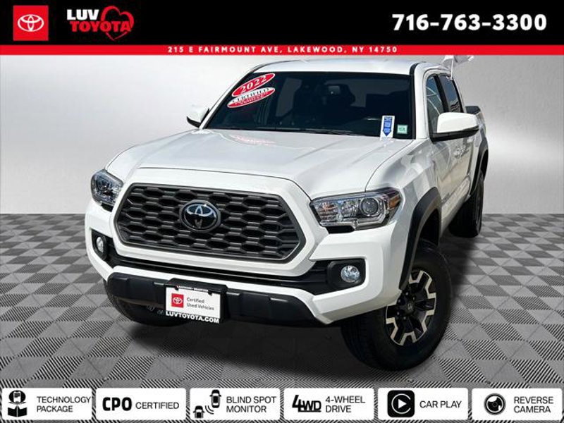 Certified 2022 Toyota Tacoma TRD Off-Road w/ Technology Package image 1