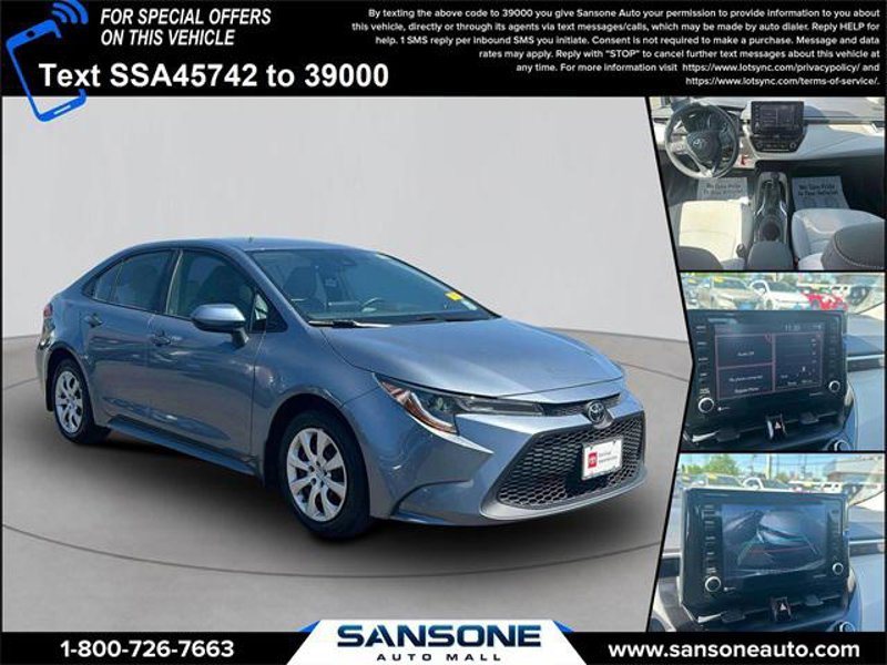Certified 2022 Toyota Corolla LE image 1