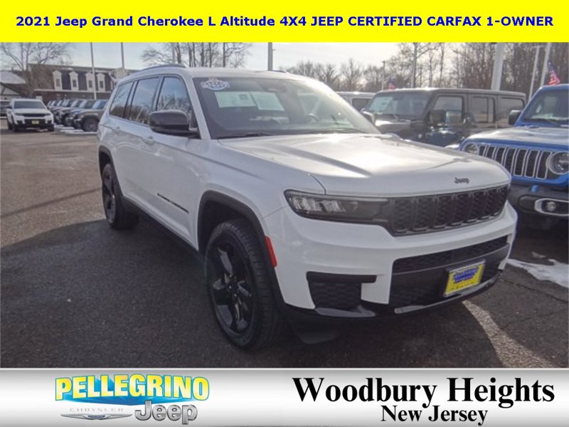 Certified 2021 Jeep Grand Cherokee L Laredo image 1