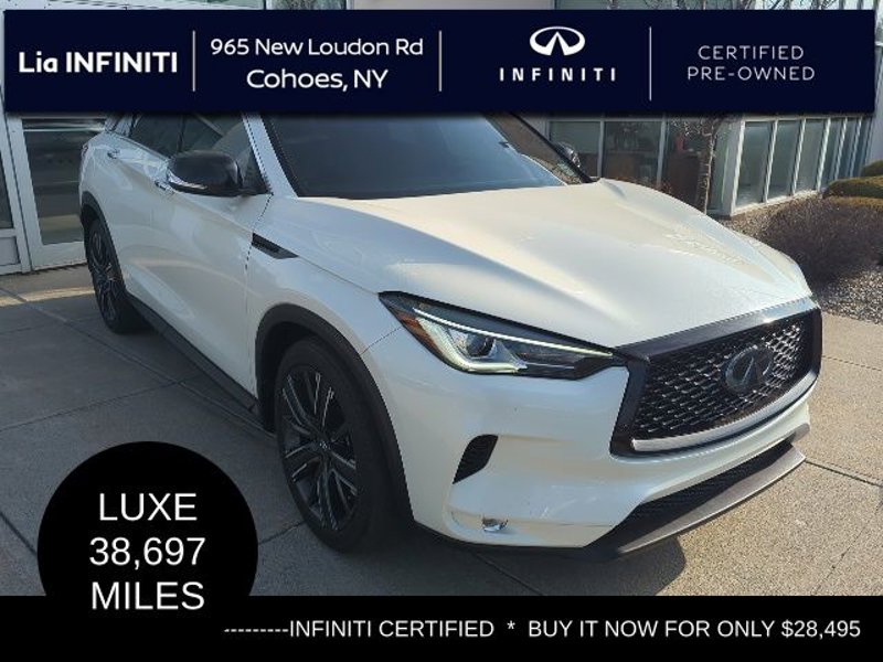 Certified 2022 INFINITI QX50 Luxe w/ Appearance Package image 1