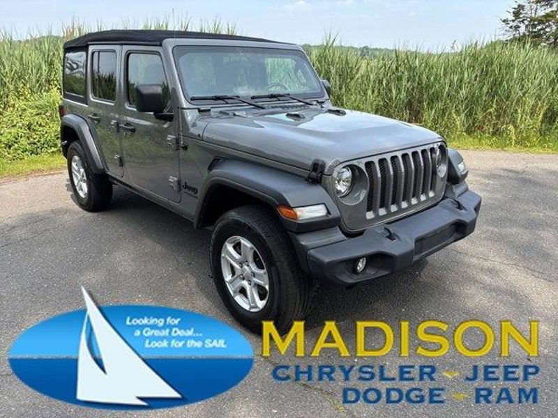 Certified 2022 Jeep Wrangler Unlimited Sport image 1