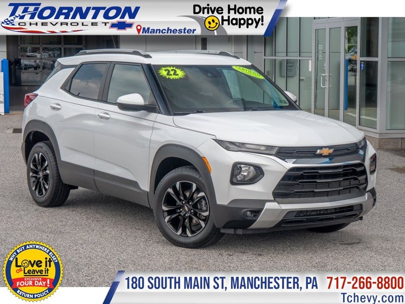 Certified 2022 Chevrolet TrailBlazer LT w/ Driver Confidence Package image 1