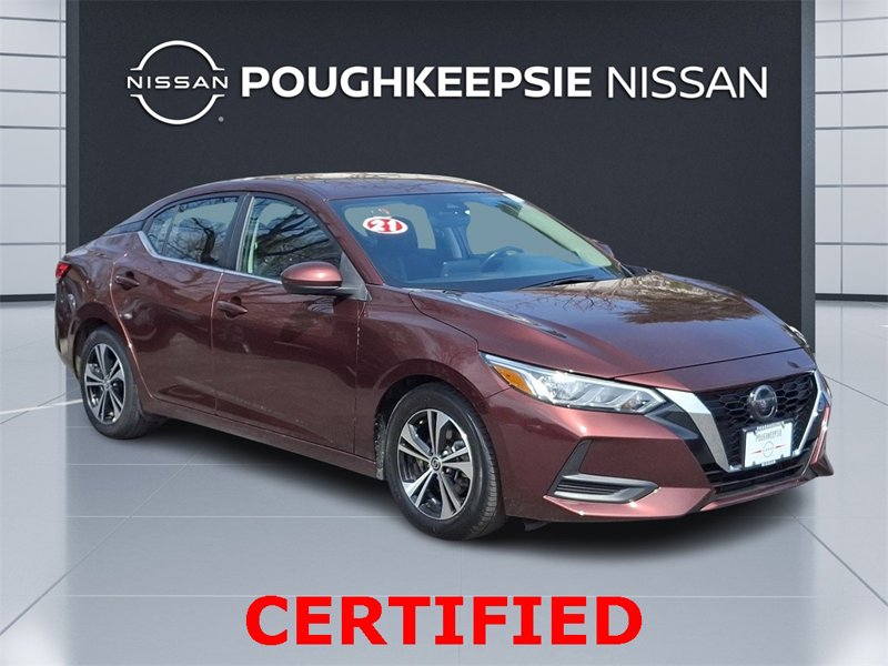 Certified 2021 Nissan Sentra SV image 1