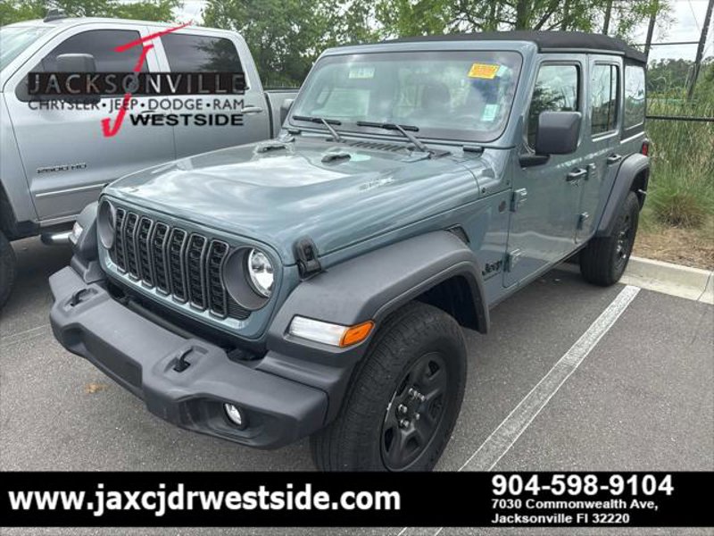 Certified 2024 Jeep Wrangler Unlimited Sport image 1