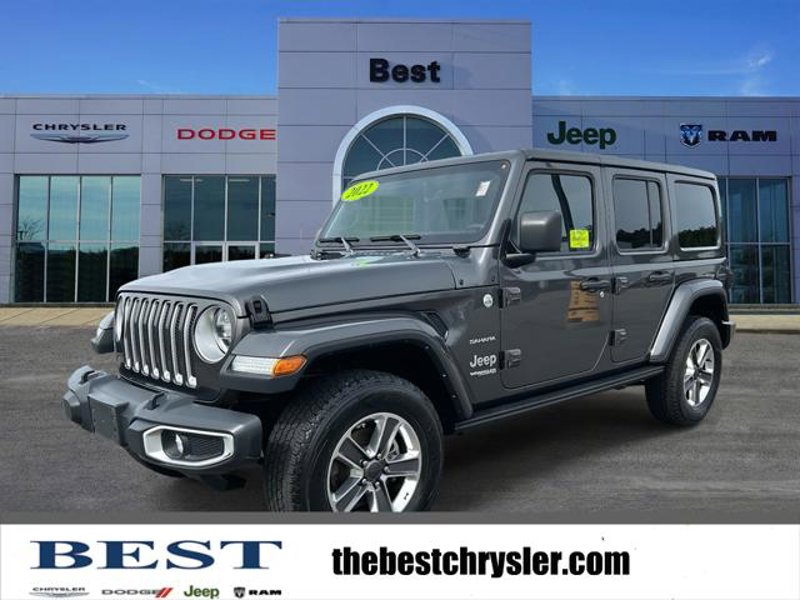 Certified 2022 Jeep Wrangler Unlimited Sahara w/ LED Lighting Group image 1