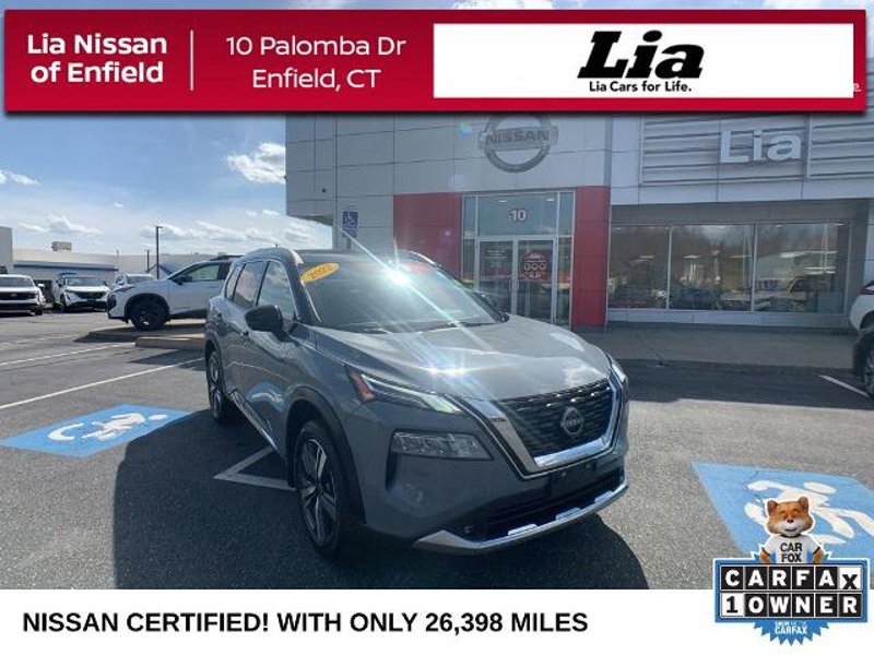 Certified 2022 Nissan Rogue Platinum w/ Head-Up Display Package image 1