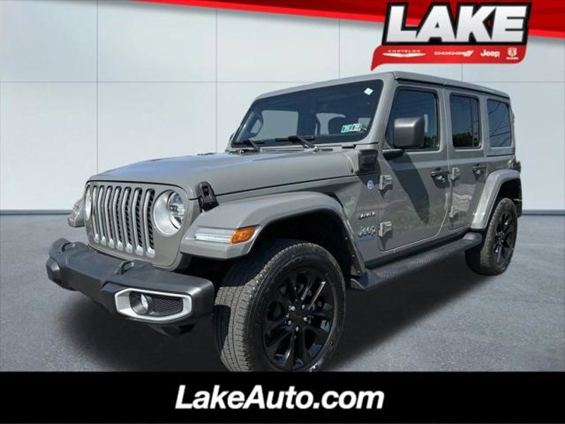 Certified 2021 Jeep Wrangler Unlimited Sahara w/ Cold Weather Group image 1