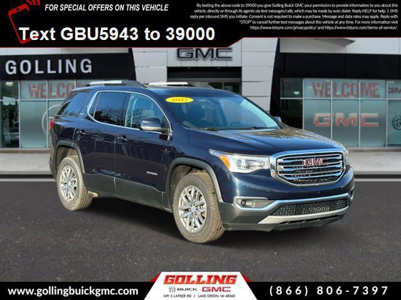 Used 2017 GMC Acadia SLE w/ Driver Alert Package I image 1