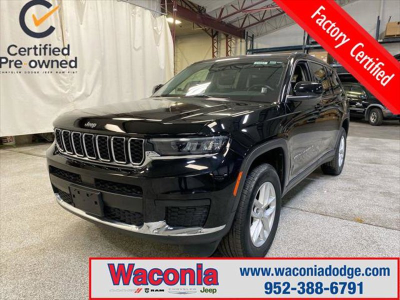Certified 2022 Jeep Grand Cherokee L Laredo w/ Luxury Tech Group I image 1