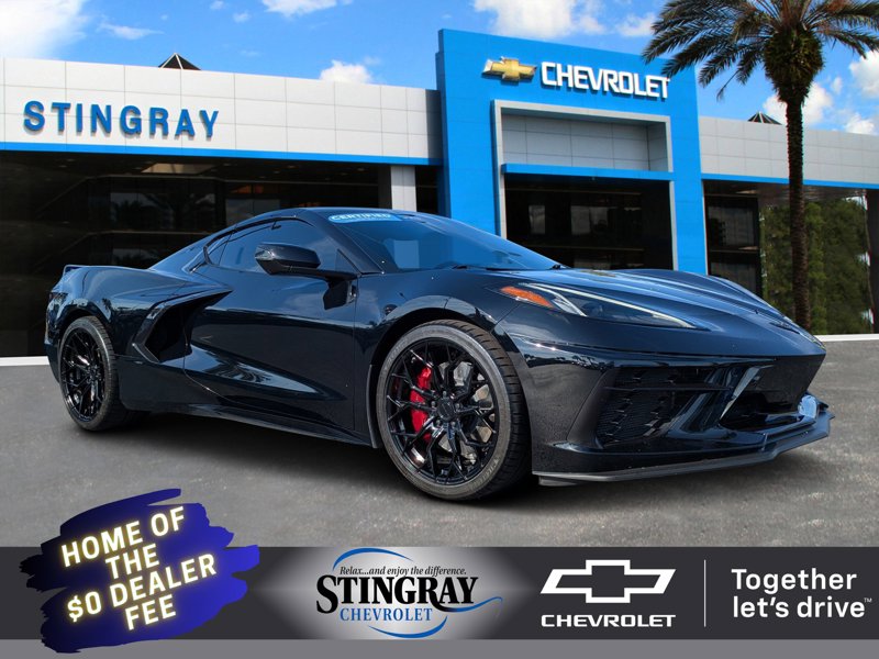 Certified 2023 Chevrolet Corvette Stingray Preferred Cpe w/ Z51 Performance Package image 1