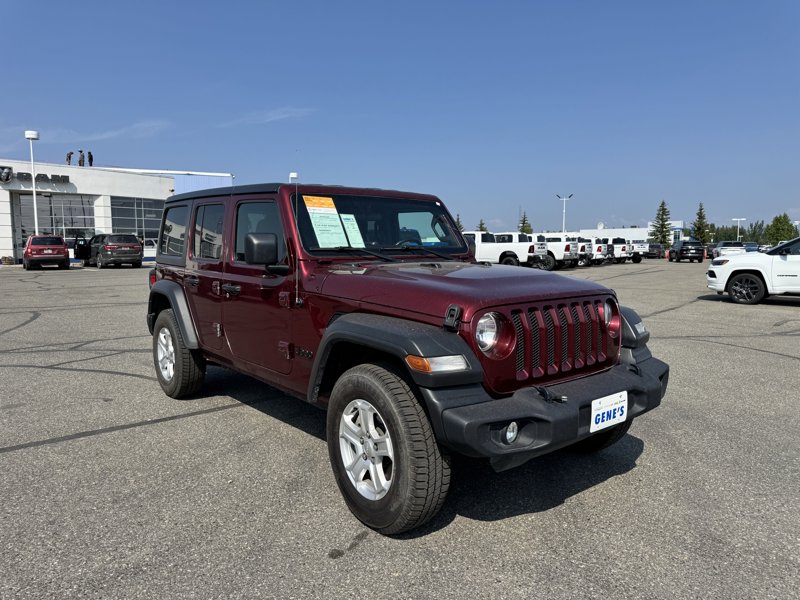 Certified 2021 Jeep Wrangler Unlimited Sport image 1