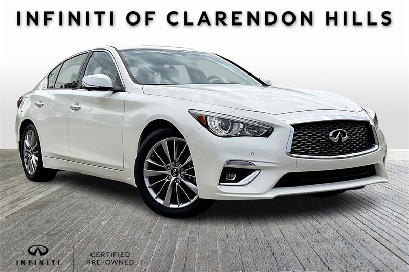 Certified 2024 INFINITI Q50 Luxe w/ Cargo Package image 1