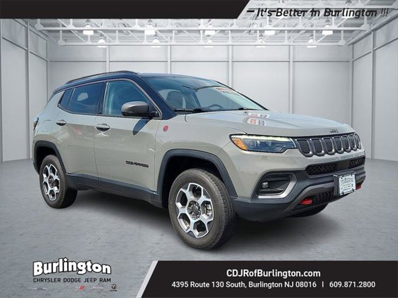 Certified 2022 Jeep Compass Trailhawk w/ Trailhawk Elite Group image 1
