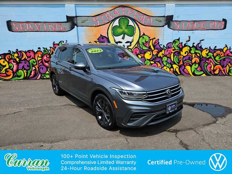 Certified 2022 Volkswagen Tiguan SE w/ Panoramic Sunroof Package image 1
