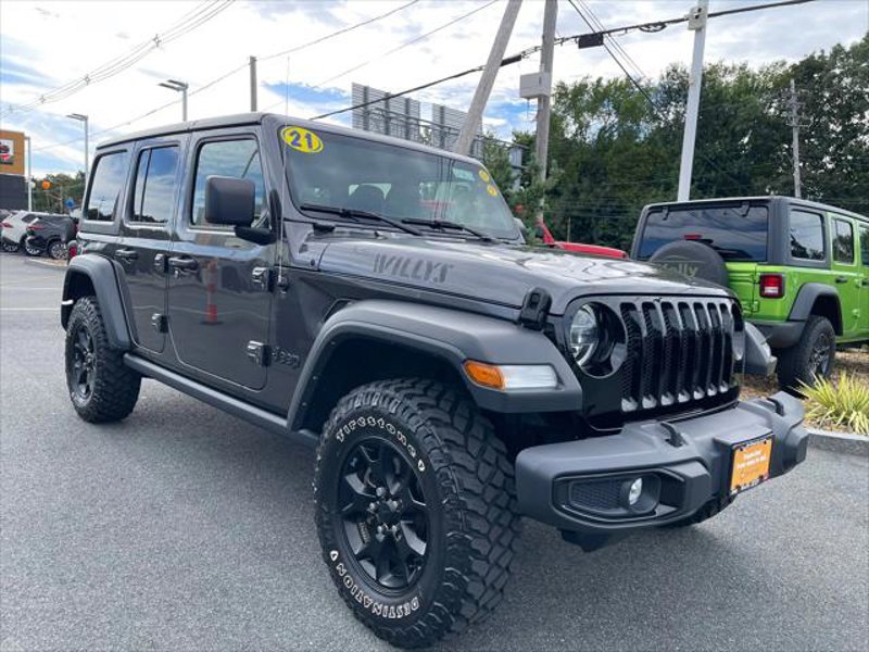 Certified 2021 Jeep Wrangler Unlimited Sport image 1