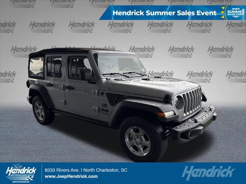 Certified 2021 Jeep Wrangler Unlimited Sport image 1