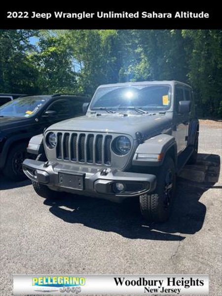 Certified 2022 Jeep Wrangler Unlimited Sahara image 1