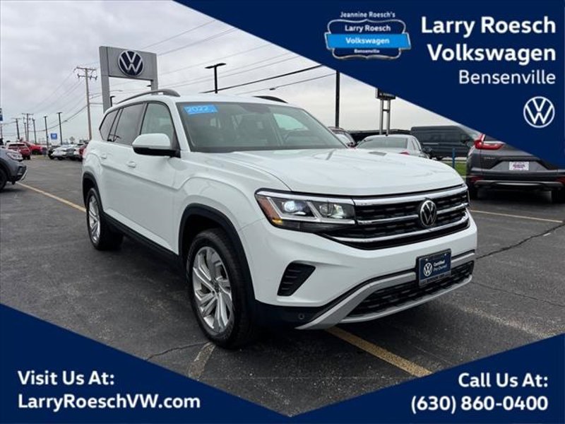 Certified 2022 Volkswagen Atlas SE image 1