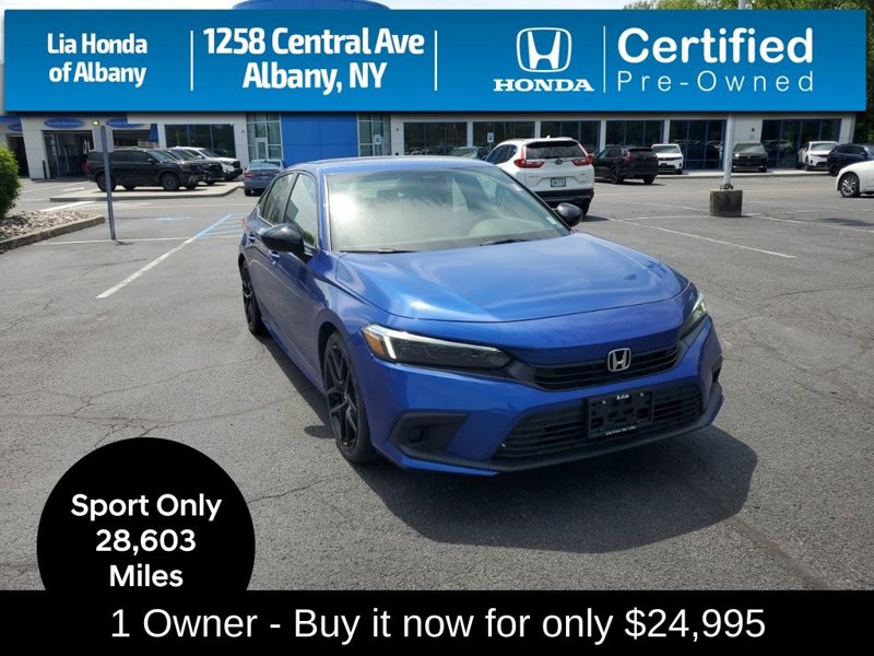 Certified 2022 Honda Civic Sport image 1