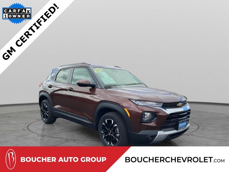 Certified 2022 Chevrolet TrailBlazer LT w/ Driver Confidence Package image 1