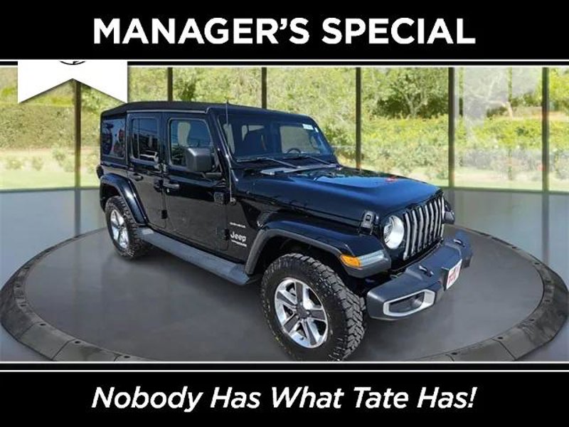 Certified 2020 Jeep Wrangler Unlimited Sahara image 1