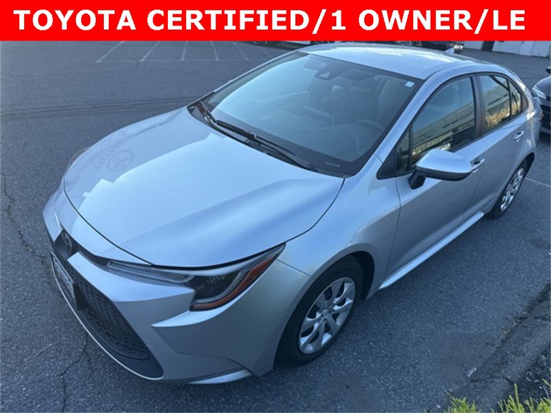 Certified 2021 Toyota Corolla LE image 1
