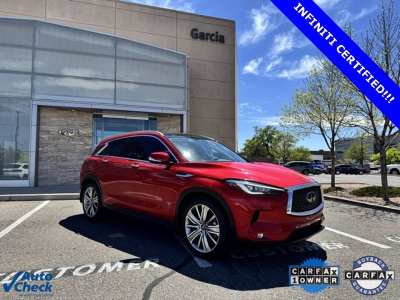 Certified 2022 INFINITI QX50 Sensory image 1