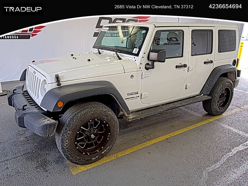 Used 2017 Jeep Wrangler Unlimited Sport w/ Quick Order Package 24S image 1