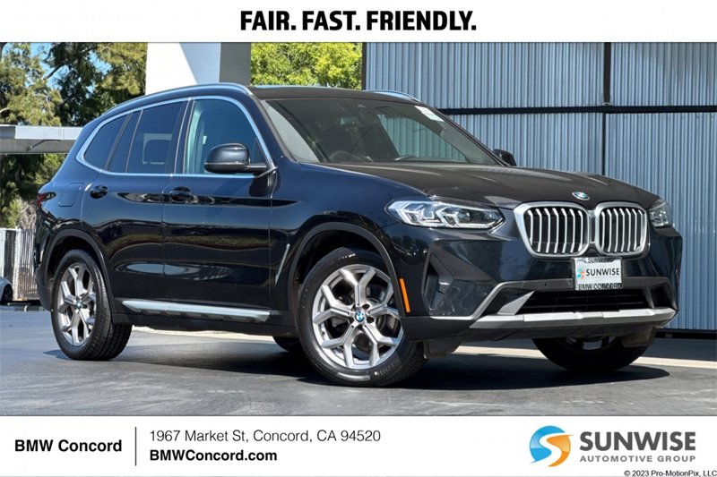 Certified 2022 BMW X3 sDrive30i image 1