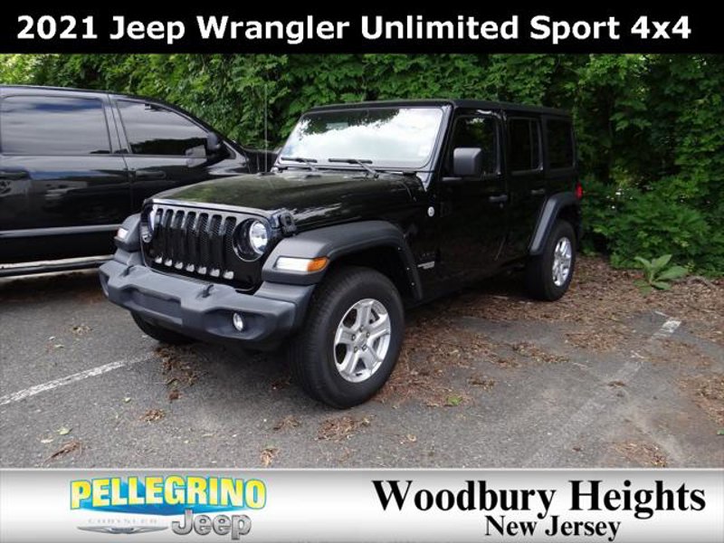 Certified 2021 Jeep Wrangler Unlimited Sport image 1