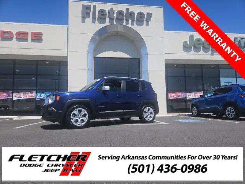 Certified 2018 Jeep Renegade Limited w/ UConnect 8.4 Nav Group image 1