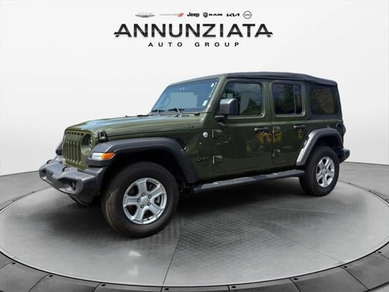 Certified 2021 Jeep Wrangler Unlimited Sport image 1