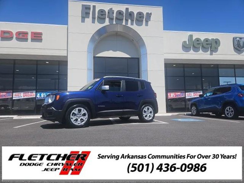 Certified 2018 Jeep Renegade Limited w/ UConnect 8.4 Nav Group image 1